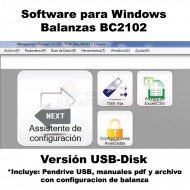 Software Balanzas BC2102 - Usb
