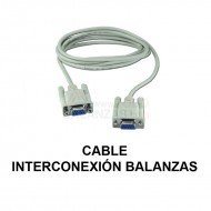 Cable interconexion balanzas BACSA (3 metros)