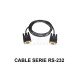 Cable conexion serie RS-232 (3 metros)