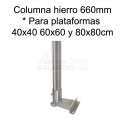 Kit columna hierro 660mm para BDI610ABS